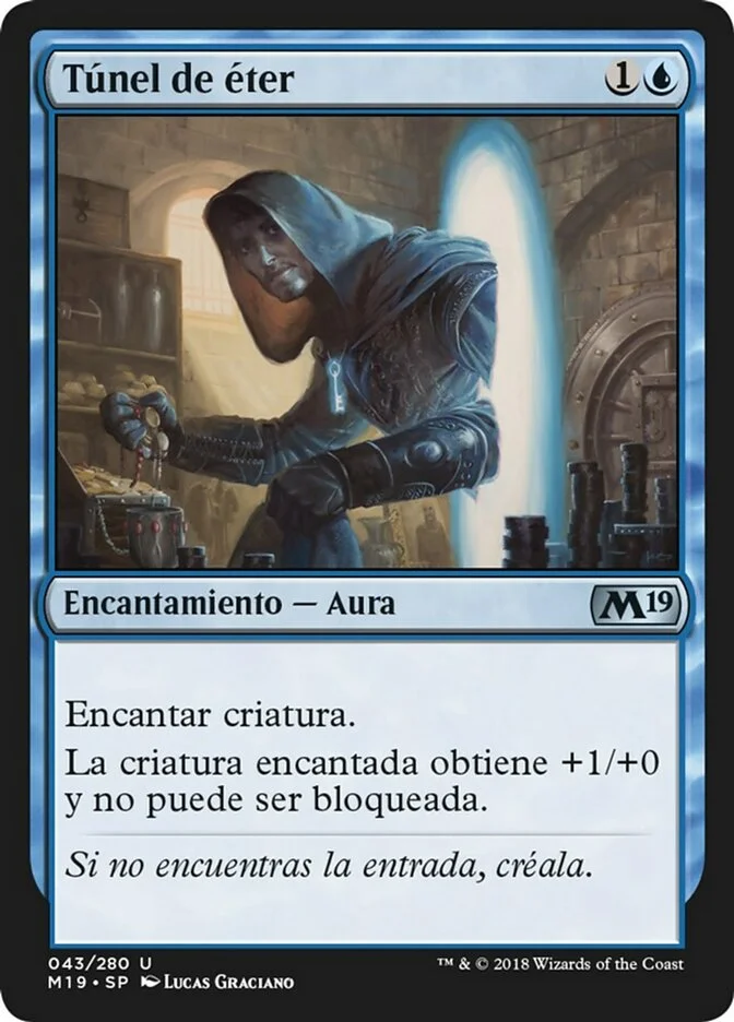 Túnel de éter (Core Set 2019) - Magic: The Gathering in TCG Land México