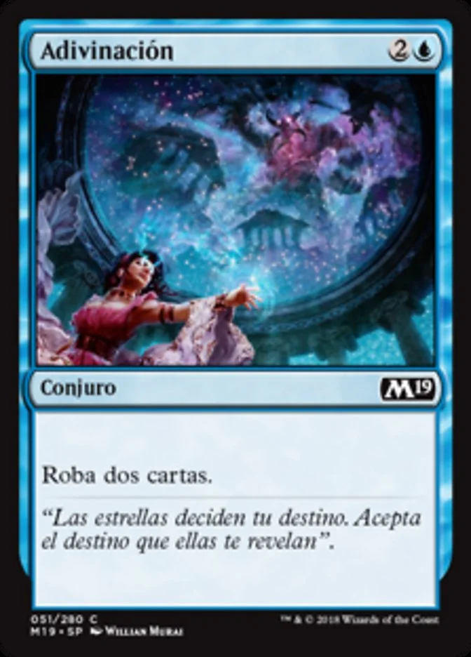 Adivinación (Core Set 2019) - Magic: The Gathering in TCG Land