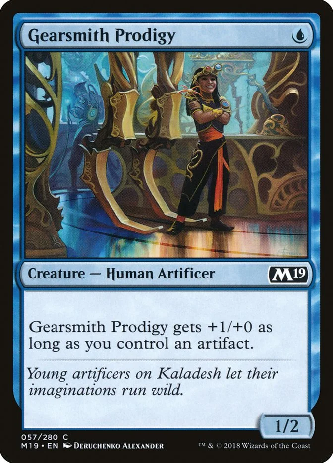 Gearsmith Prodigy (Core Set 2019) - Magic: The Gathering in TCG Land México