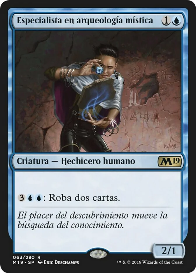 Especialista en arqueología mística (Core Set 2019) - Magic: The Gathering in TCG Land