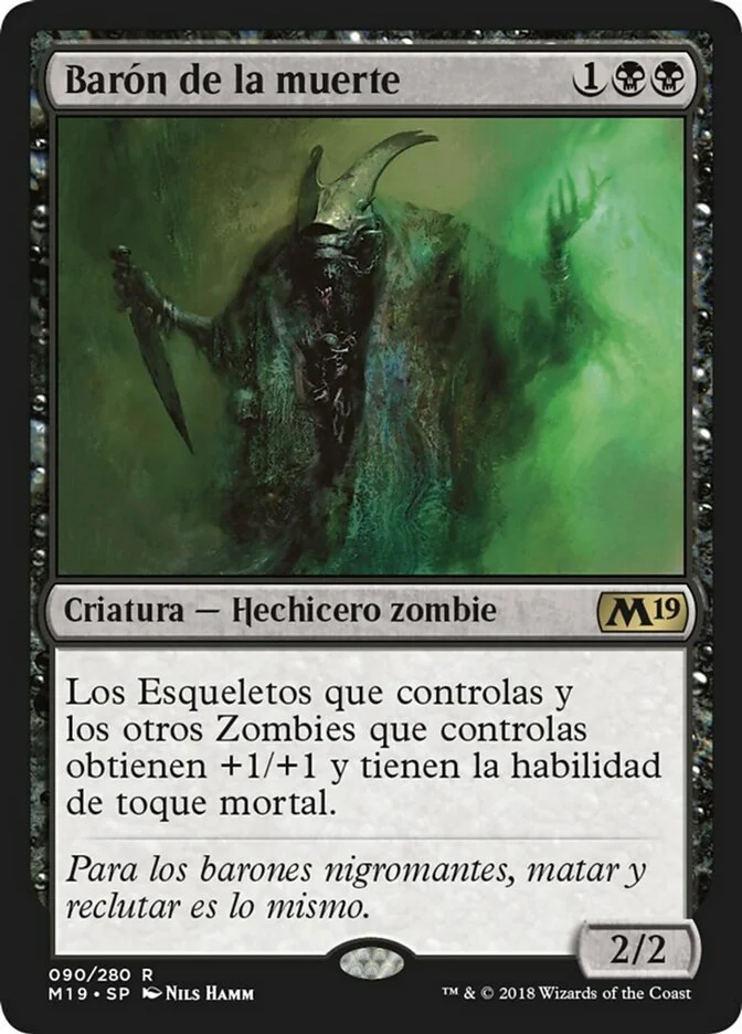 Barón de la muerte (Core Set 2019) - Magic: The Gathering in TCG Land