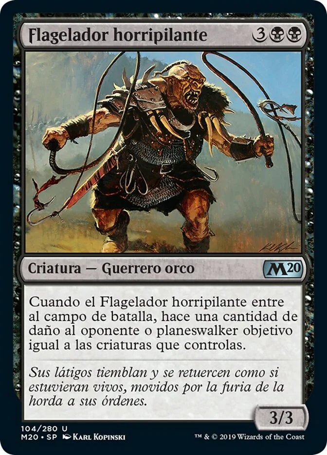 Flagelador horripilante (Core Set 2020) - Magic: The Gathering in TCG Land