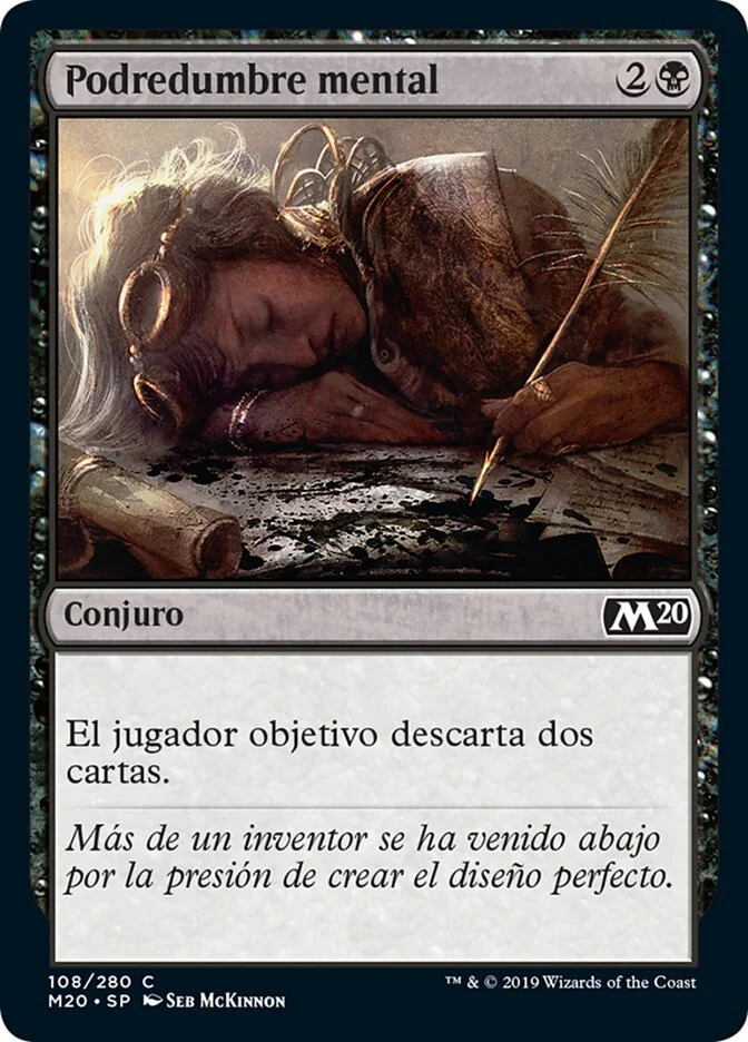 Podredumbre mental (Core Set 2020) - Magic: The Gathering in TCG Land México