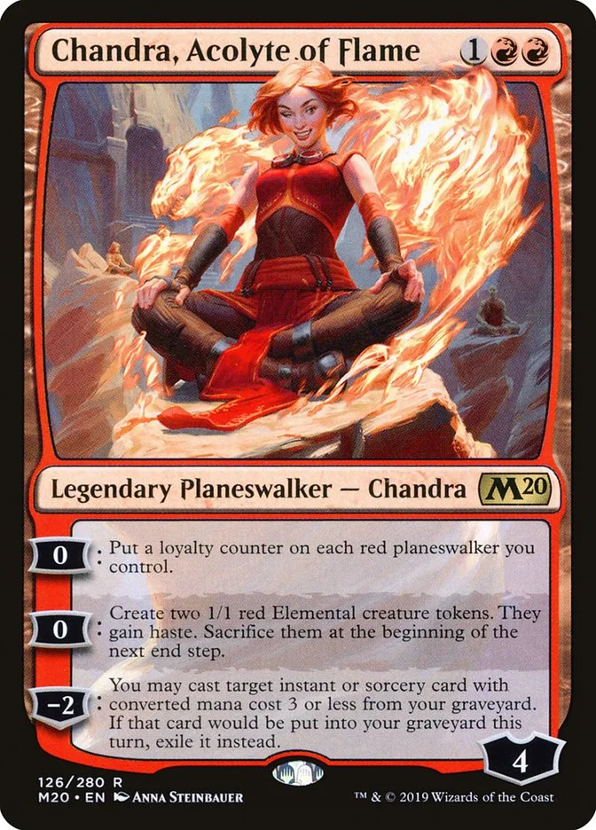 Chandra, Acolyte of Flame (Core Set 2020) - Magic: The Gathering in TCG Land
