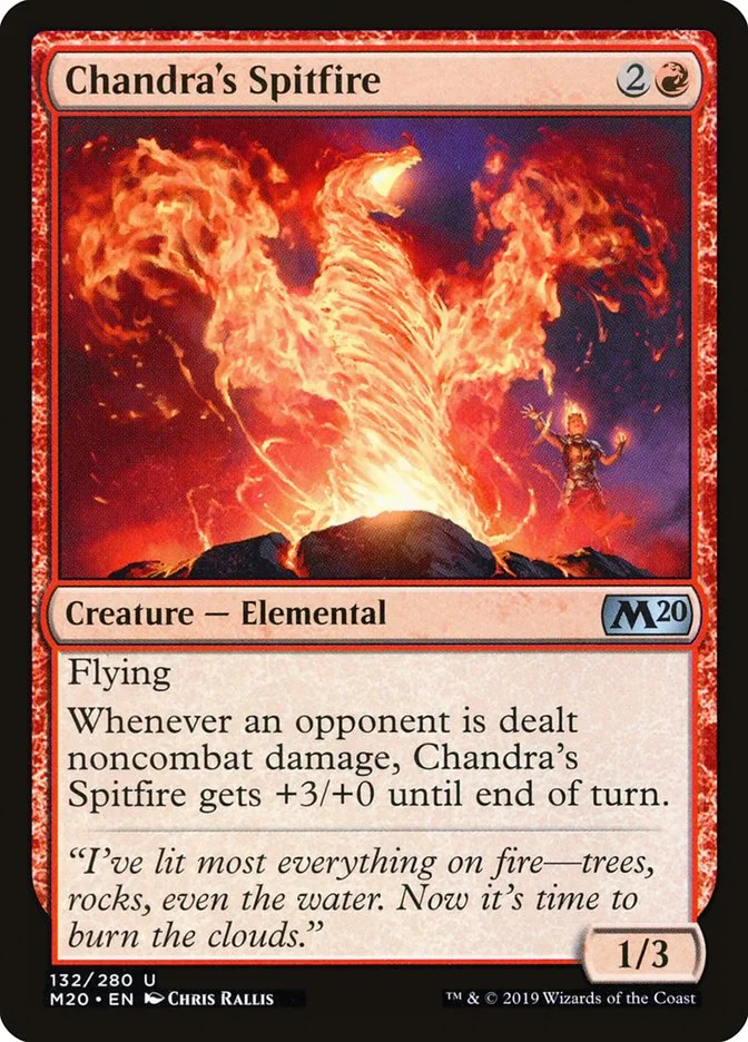 Chandra's Spitfire (Core Set 2020) - Magic: The Gathering in TCG Land