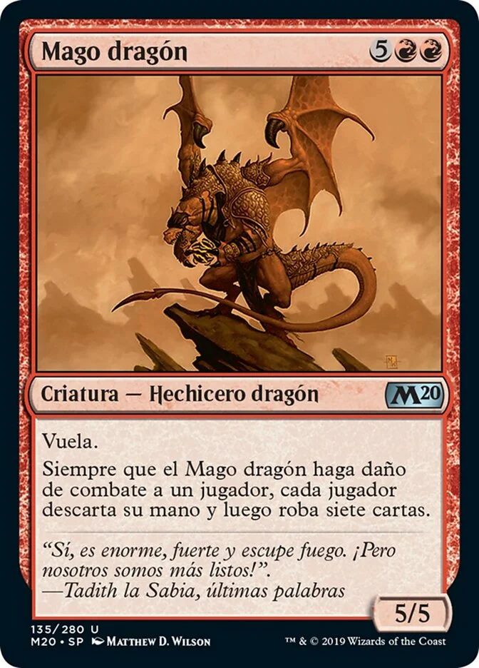 Mago dragón (Core Set 2020) - Magic: The Gathering in TCG Land