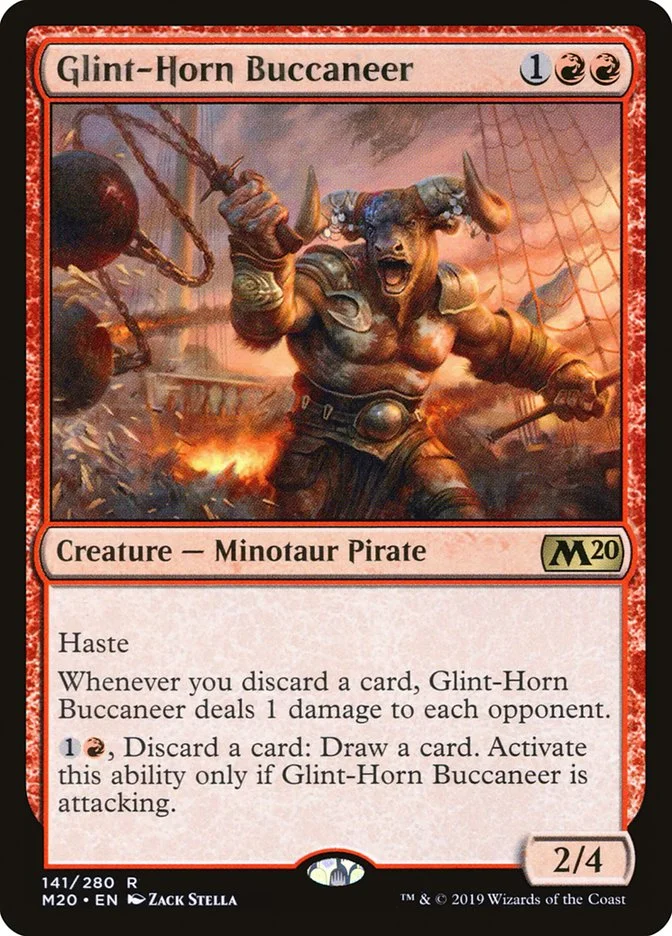 Glint-Horn Buccaneer (Core Set 2020) - Magic: The Gathering in TCG Land