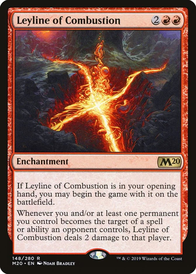 Leyline of Combustion (Core Set 2020) - Magic: The Gathering in TCG Land