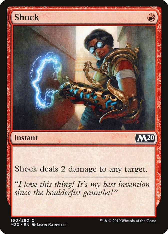 Shock (Core Set 2020) - Magic: The Gathering in TCG Land México