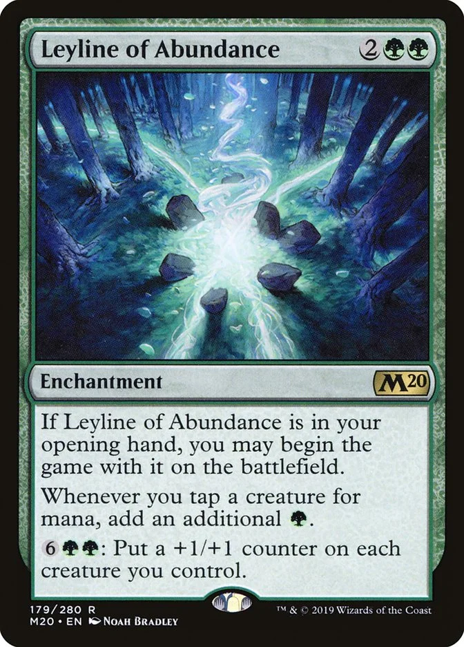 Leyline of Abundance (Core Set 2020) - Magic: The Gathering in TCG Land