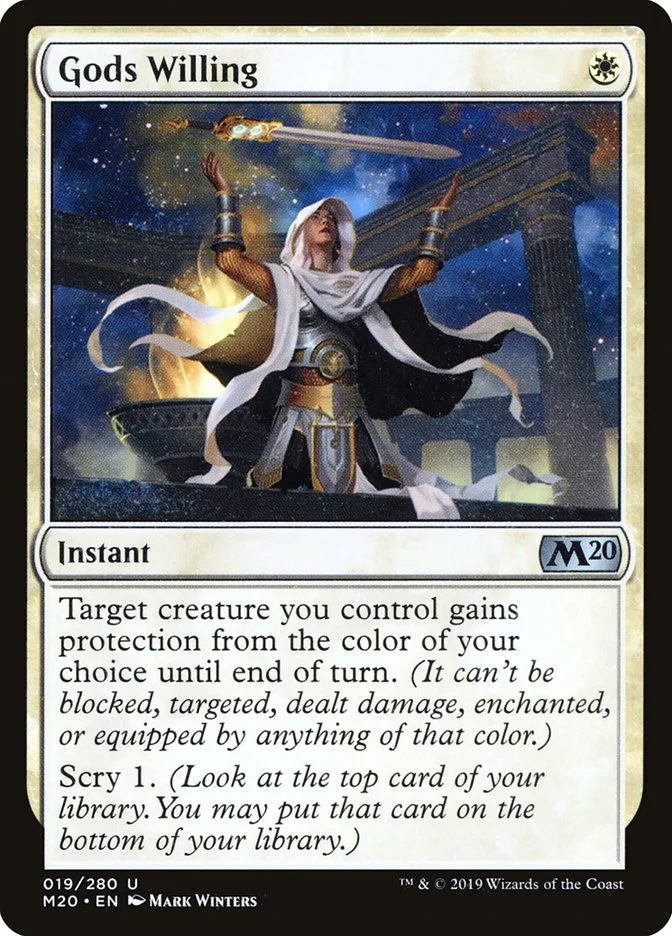 Gods Willing (Core Set 2020) - Magic: The Gathering in TCG Land