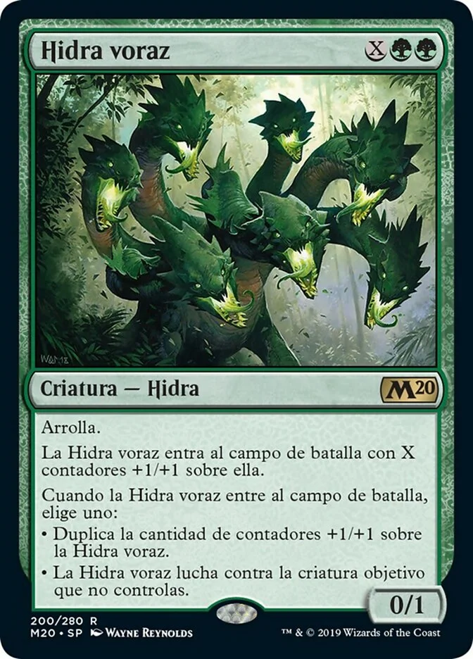 Hidra voraz (Core Set 2020) - Magic: The Gathering in TCG Land