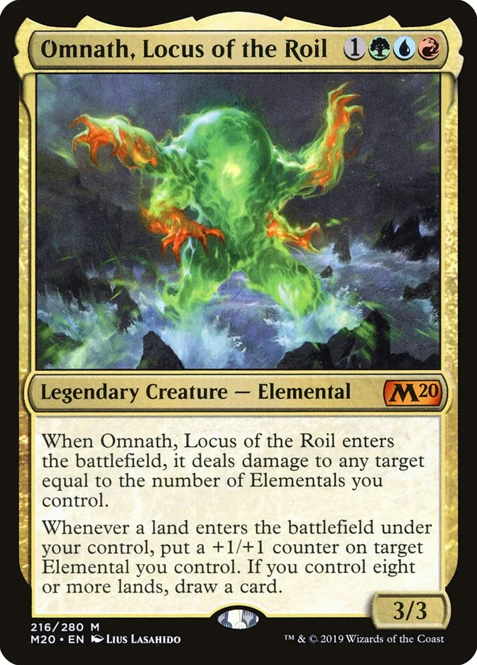 Omnath, Locus of the Roil (Core Set 2020) - Magic: The Gathering in TCG Land
