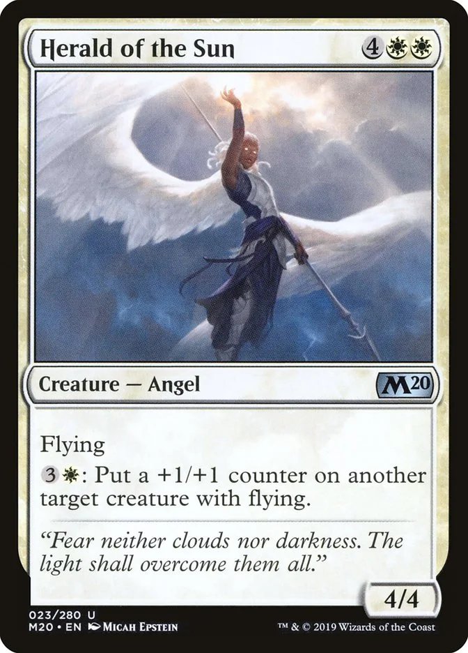 Herald of the Sun (Core Set 2020) - Magic: The Gathering in TCG Land