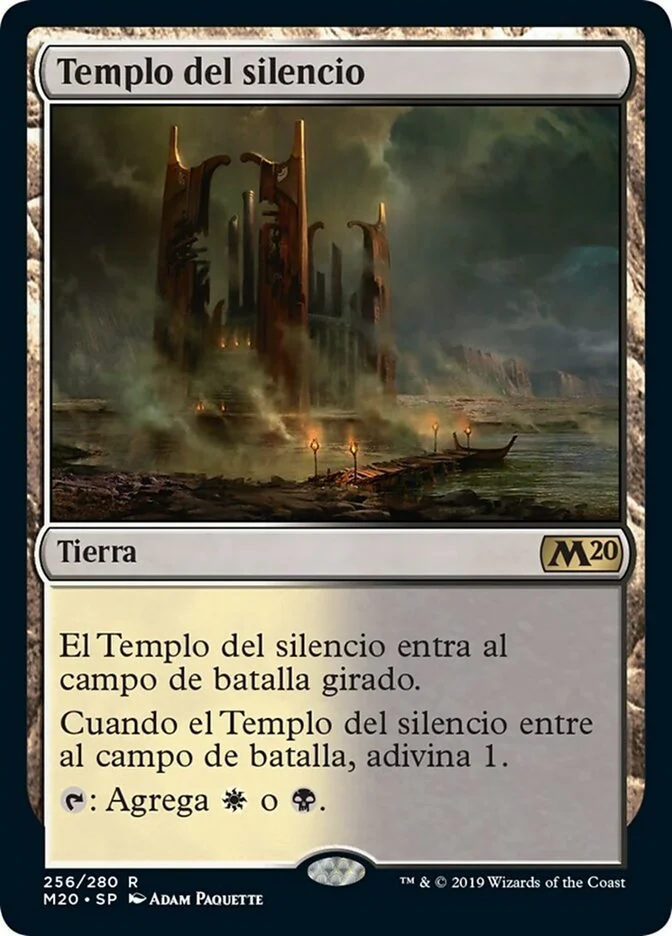 Templo del silencio (Core Set 2020) - Magic: The Gathering in TCG Land