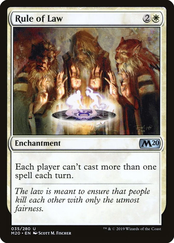 Rule of Law (Core Set 2020) - Magic: The Gathering in TCG Land
