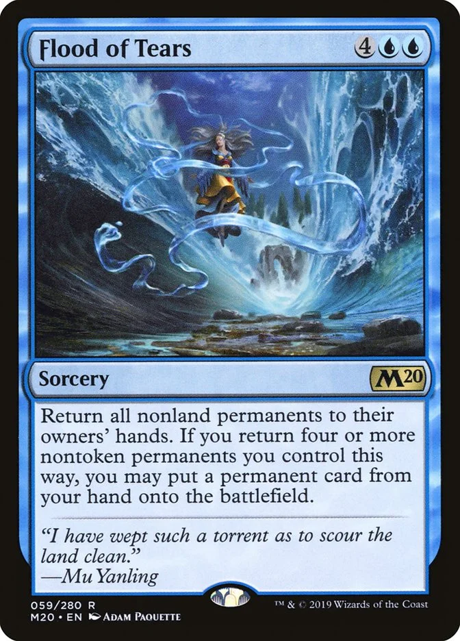 Flood of Tears (Core Set 2020) - Magic: The Gathering in TCG Land