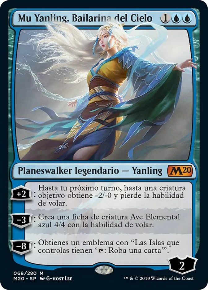Mu Yanling, Bailarina del Cielo (Core Set 2020) - Magic: The Gathering in TCG Land