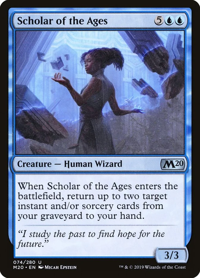 Scholar of the Ages (Core Set 2020) - Magic: The Gathering in TCG Land