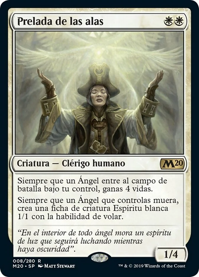 Prelada de las alas (Core Set 2020) - Magic: The Gathering in TCG Land
