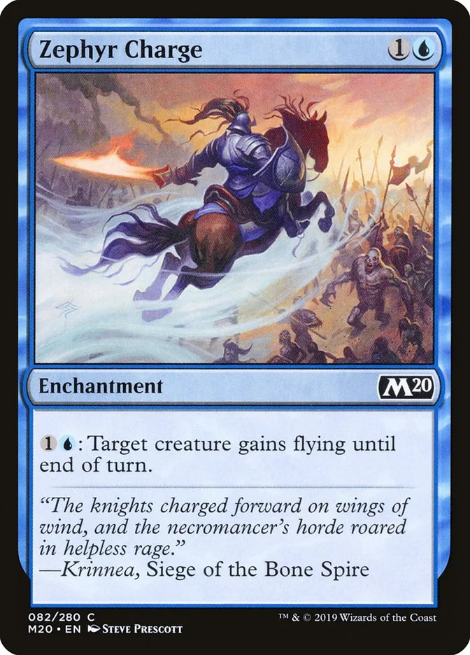 Zephyr Charge (Core Set 2020) - Magic: The Gathering in TCG Land