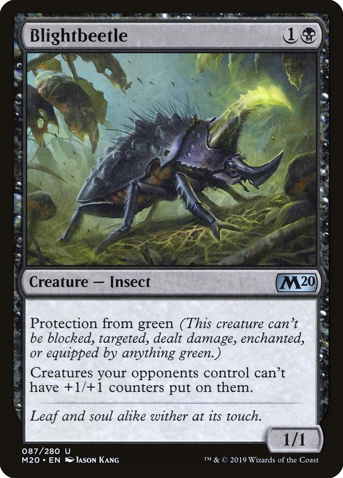 Blightbeetle (Core Set 2020) - Magic: The Gathering in TCG Land