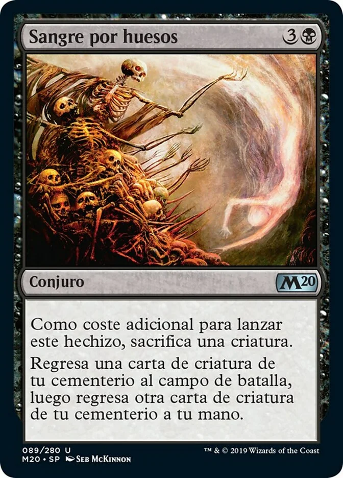 Sangre por huesos (Core Set 2020) - Magic: The Gathering in TCG Land