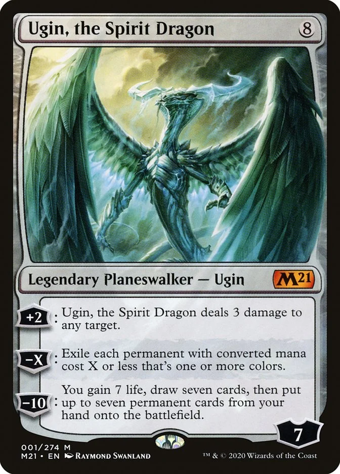 Ugin, the Spirit Dragon (Core Set 2021) - Magic: The Gathering in TCG Land