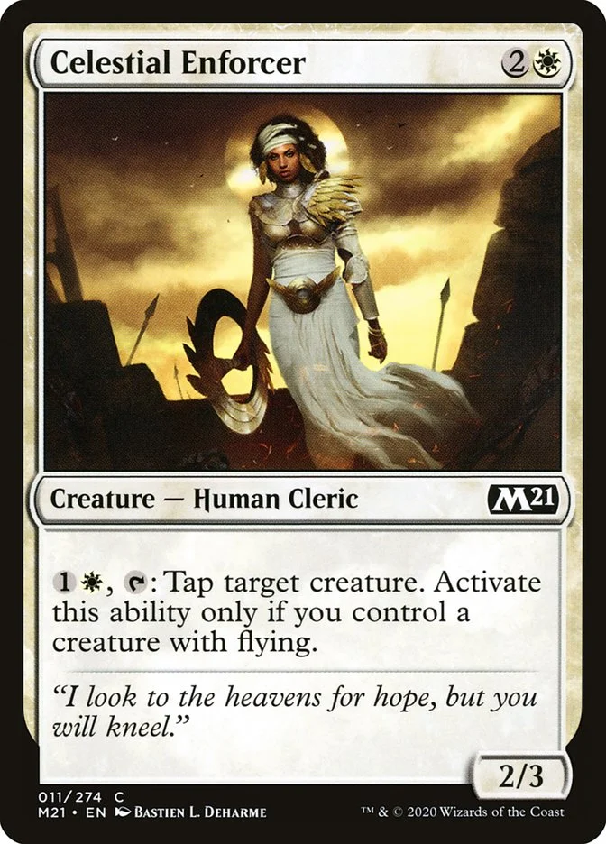 Celestial Enforcer (Core Set 2021) - Magic: The Gathering in TCG Land