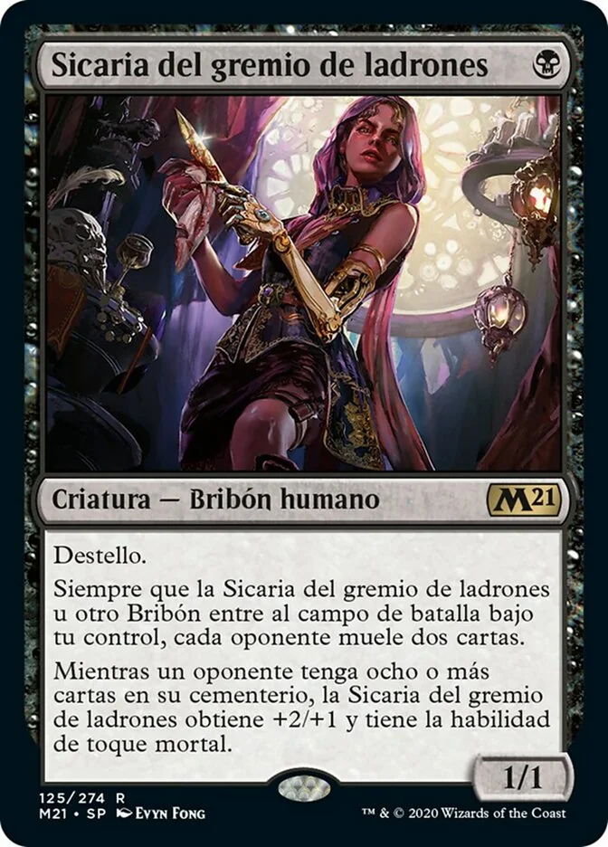 Sicaria del gremio de ladrones (Core Set 2021) - Magic: The Gathering in TCG Land