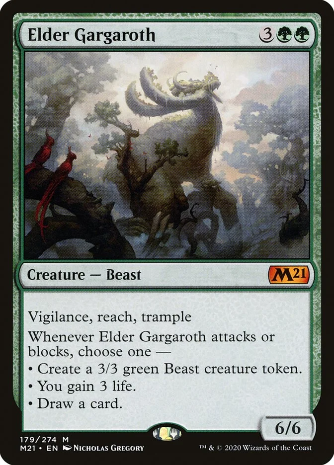 Elder Gargaroth (Core Set 2021) - Magic: The Gathering in TCG Land