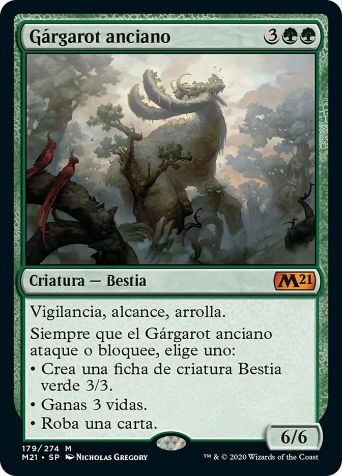 Gárgarot anciano (Core Set 2021) - Magic: The Gathering in TCG Land