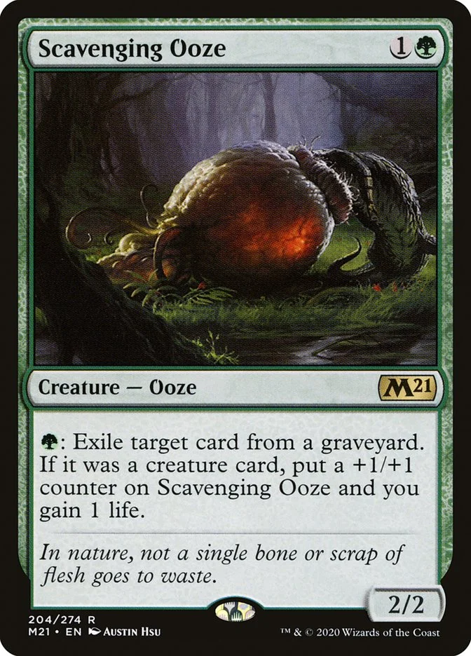 Scavenging Ooze (Core Set 2021) - Magic: The Gathering in TCG Land