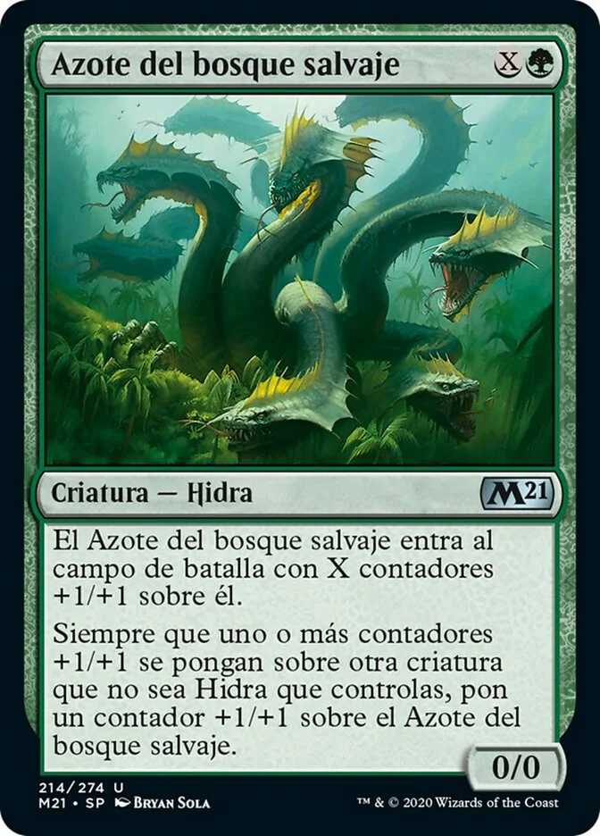 Azote del bosque salvaje (Core Set 2021) - Magic: The Gathering in TCG Land México