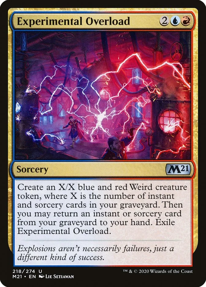 Experimental Overload (Core Set 2021) - Magic: The Gathering in TCG Land