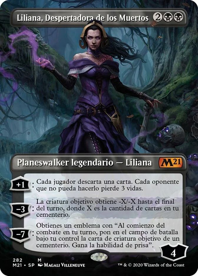 Liliana, Despertadora de los Muertos (Core Set 2021) - Magic: The Gathering in TCG Land