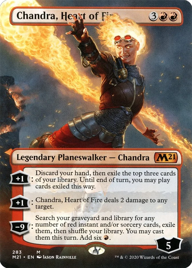 Chandra, Heart of Fire (Core Set 2021) - Magic: The Gathering in TCG Land México