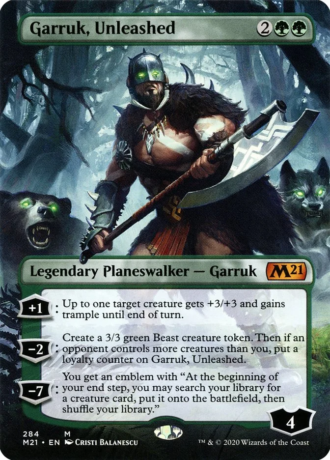 Garruk, Unleashed (Core Set 2021) - Magic: The Gathering in TCG Land