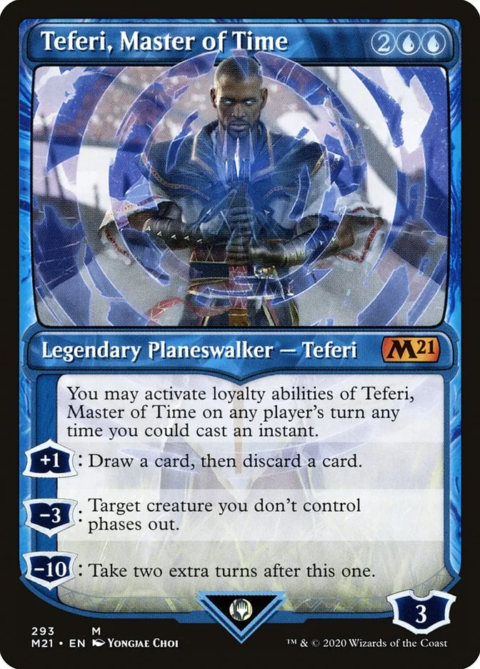 Teferi, Master of Time (Core Set 2021) - Magic: The Gathering in TCG Land