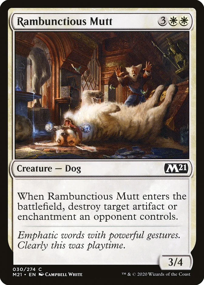 Rambunctious Mutt (Core Set 2021) - Magic: The Gathering in TCG Land
