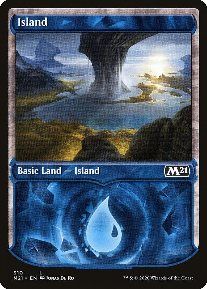 Island (Core Set 2021) - Magic: The Gathering in TCG Land