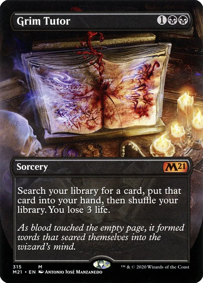 Grim Tutor (Core Set 2021) - Magic: The Gathering in TCG Land
