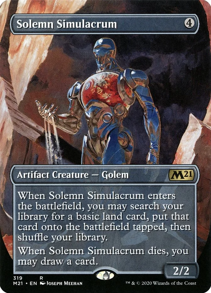 Solemn Simulacrum (Core Set 2021) - Magic: The Gathering in TCG Land