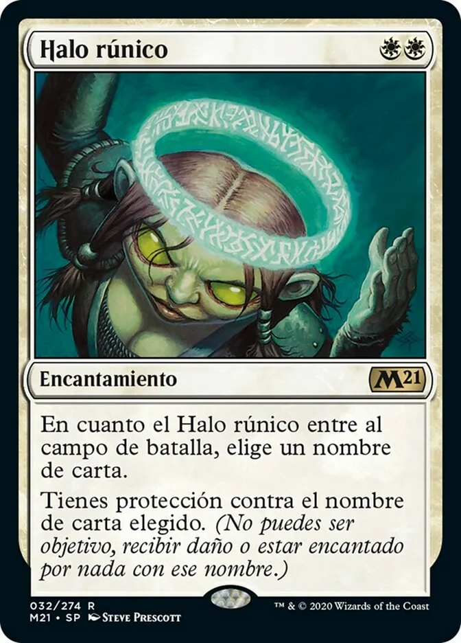 Halo rúnico (Core Set 2021) - Magic: The Gathering in TCG Land