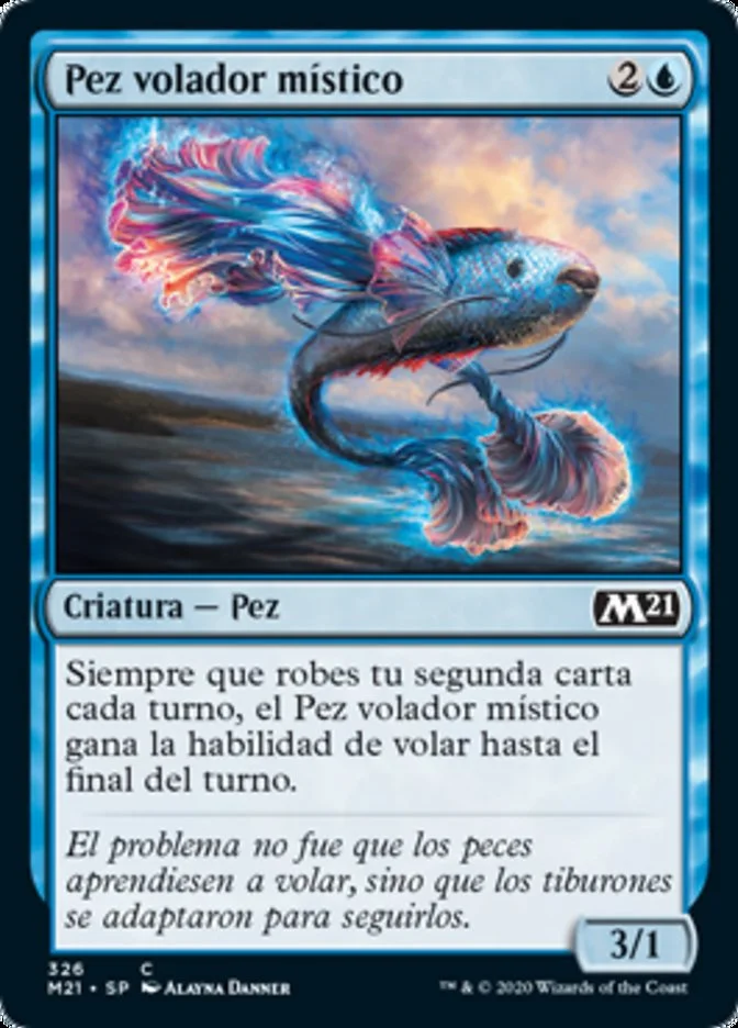 Pez volador místico (Core Set 2021) - Magic: The Gathering in TCG Land