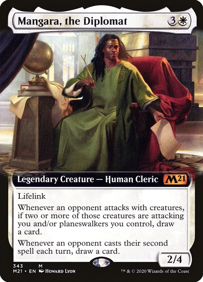Mangara, the Diplomat (Core Set 2021) - Magic: The Gathering in TCG Land