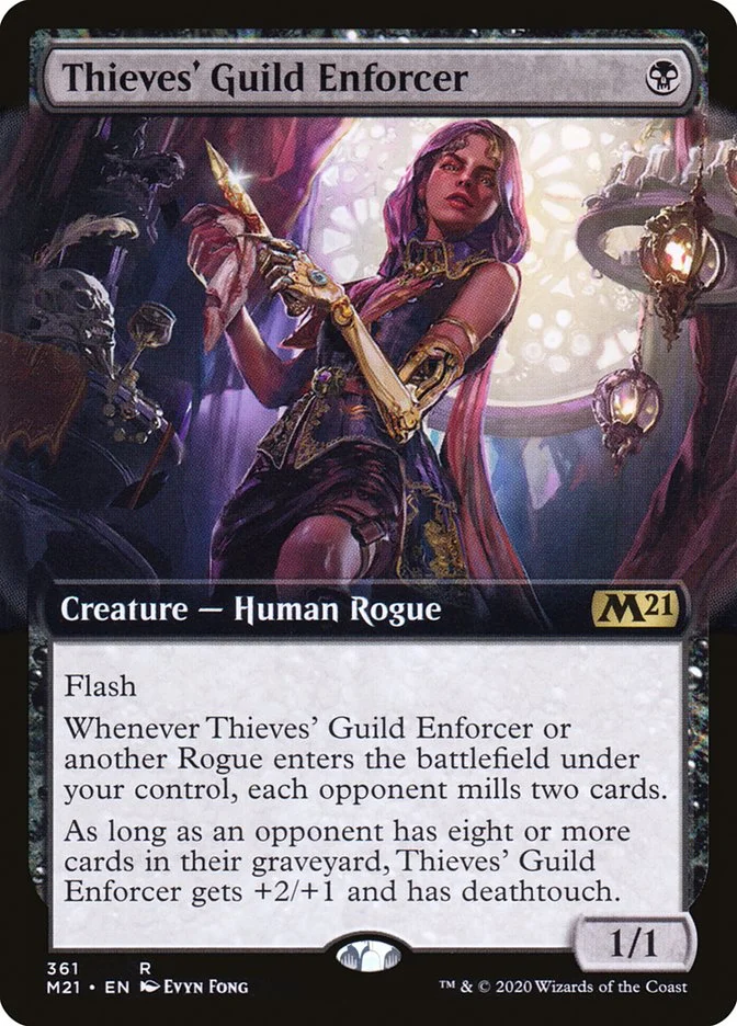 Thieves' Guild Enforcer (Core Set 2021) - Magic: The Gathering in TCG Land
