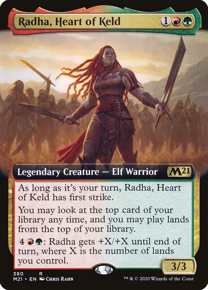 Radha, Heart of Keld (Core Set 2021) - Magic: The Gathering in TCG Land