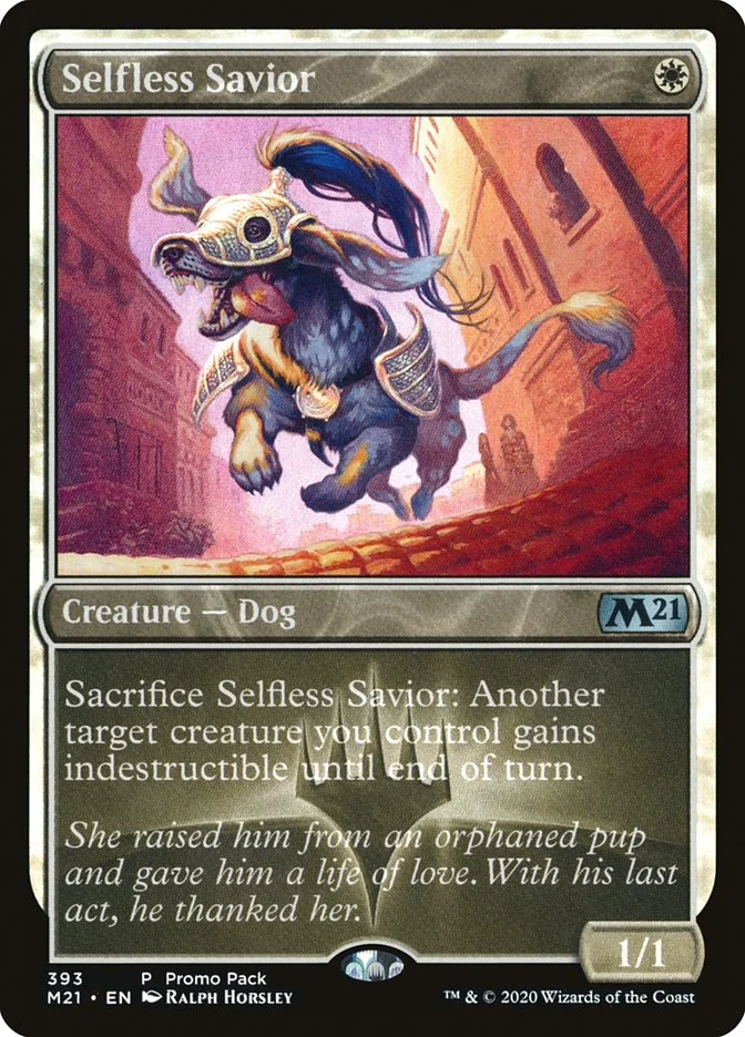 Selfless Savior (Core Set 2021) - Magic: The Gathering in TCG Land