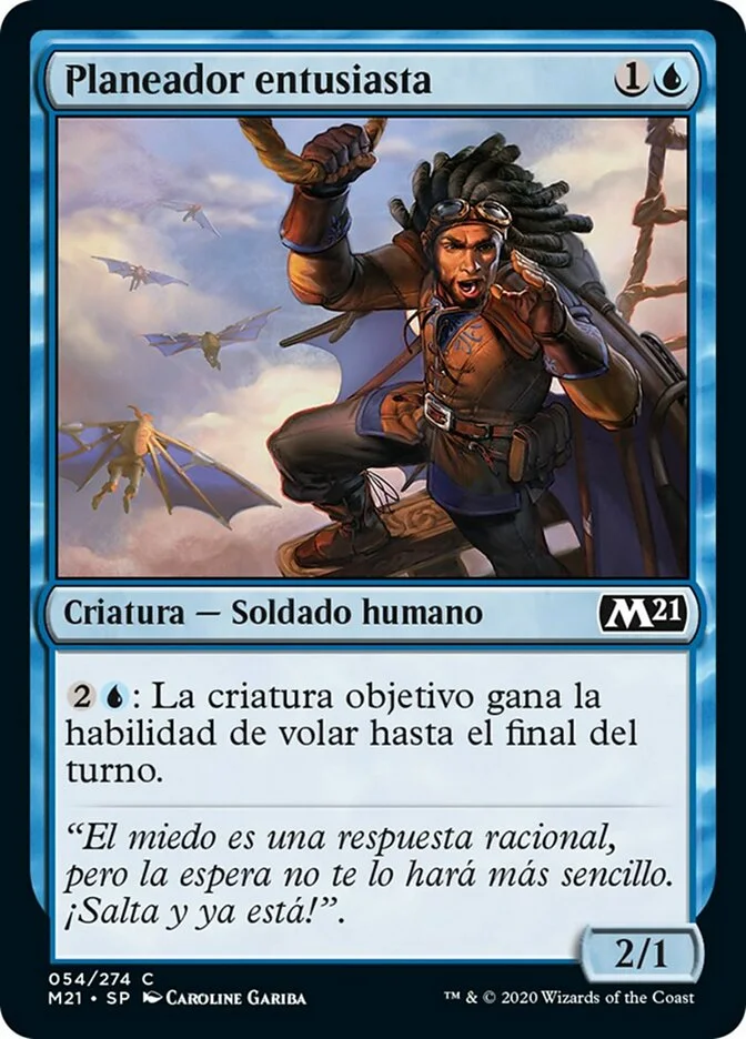 Planeador entusiasta (Core Set 2021) - Magic: The Gathering in TCG Land